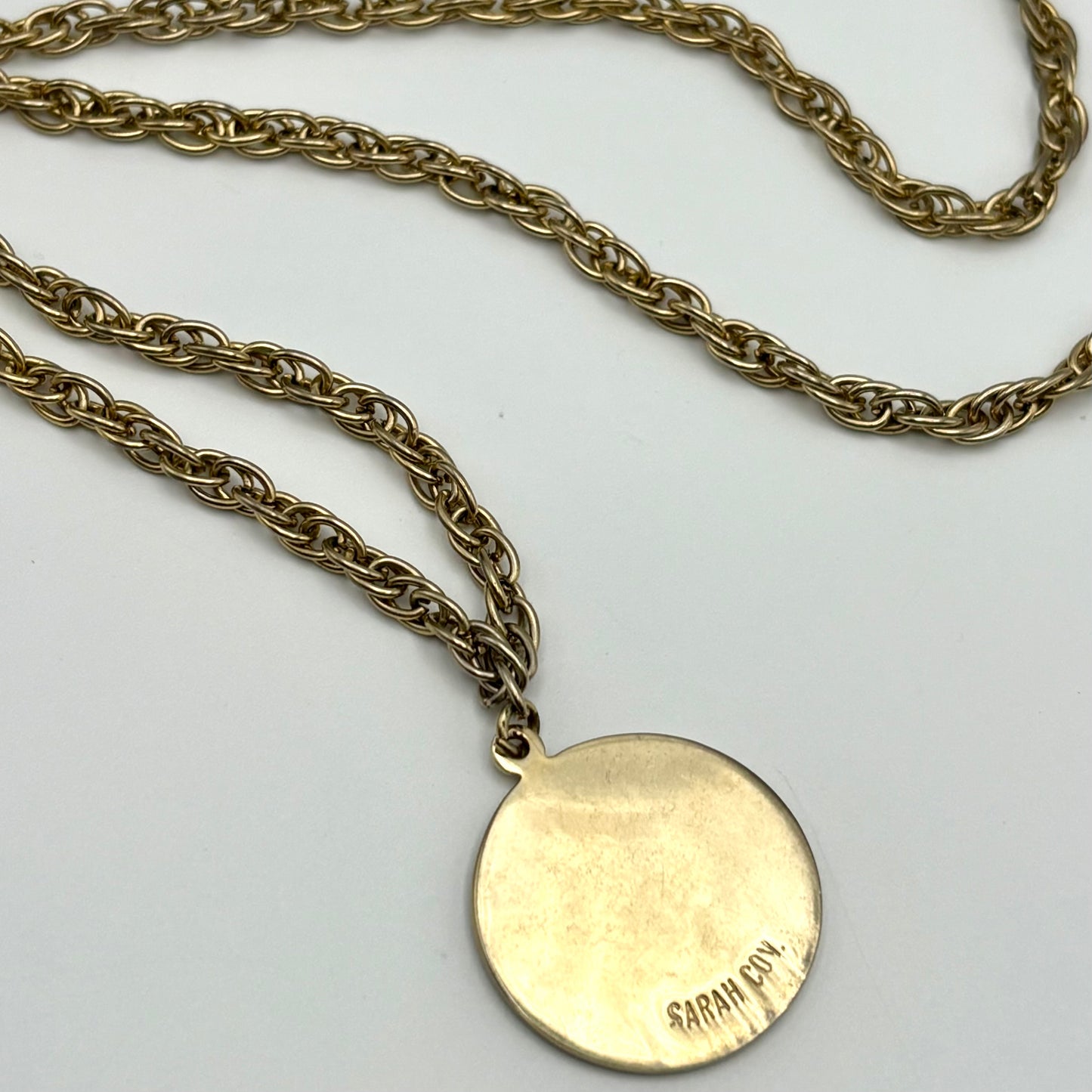 1970 Sarah Coventry Zodiac Pendant Necklace - Leo