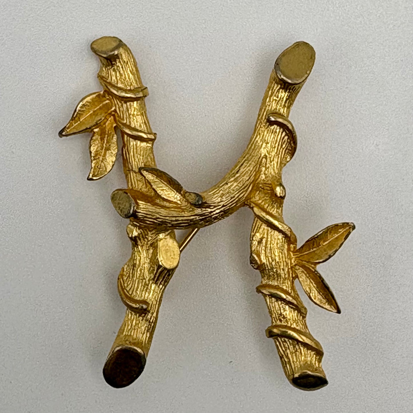 1964 Sarah Coventry Sarah's A.B.C.'s Brooch - Letter H