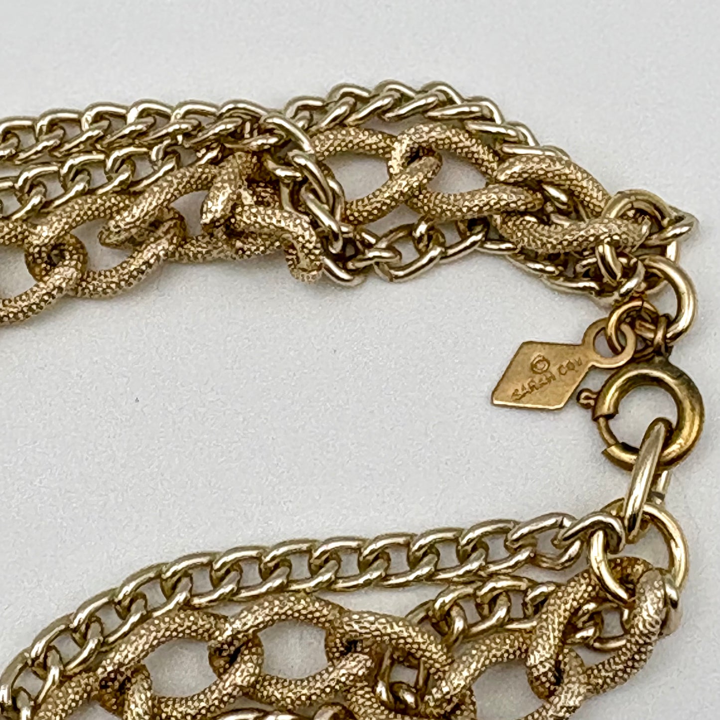 1972 Sarah Coventry Golden Lanterns Necklace