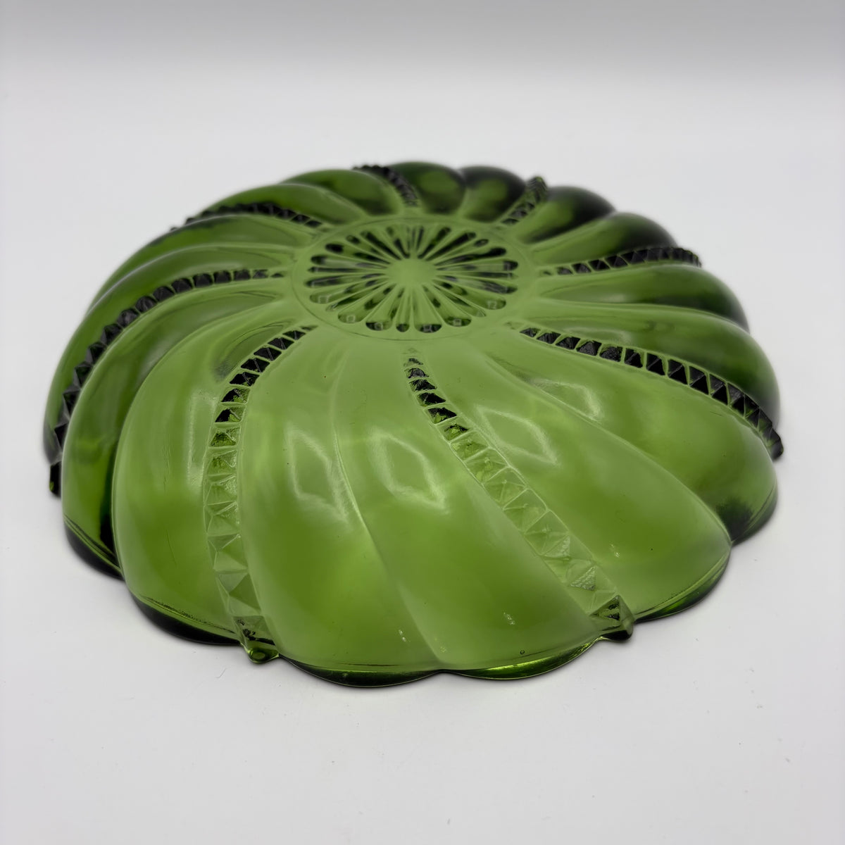 Late 60s / Early 70s Green Dish