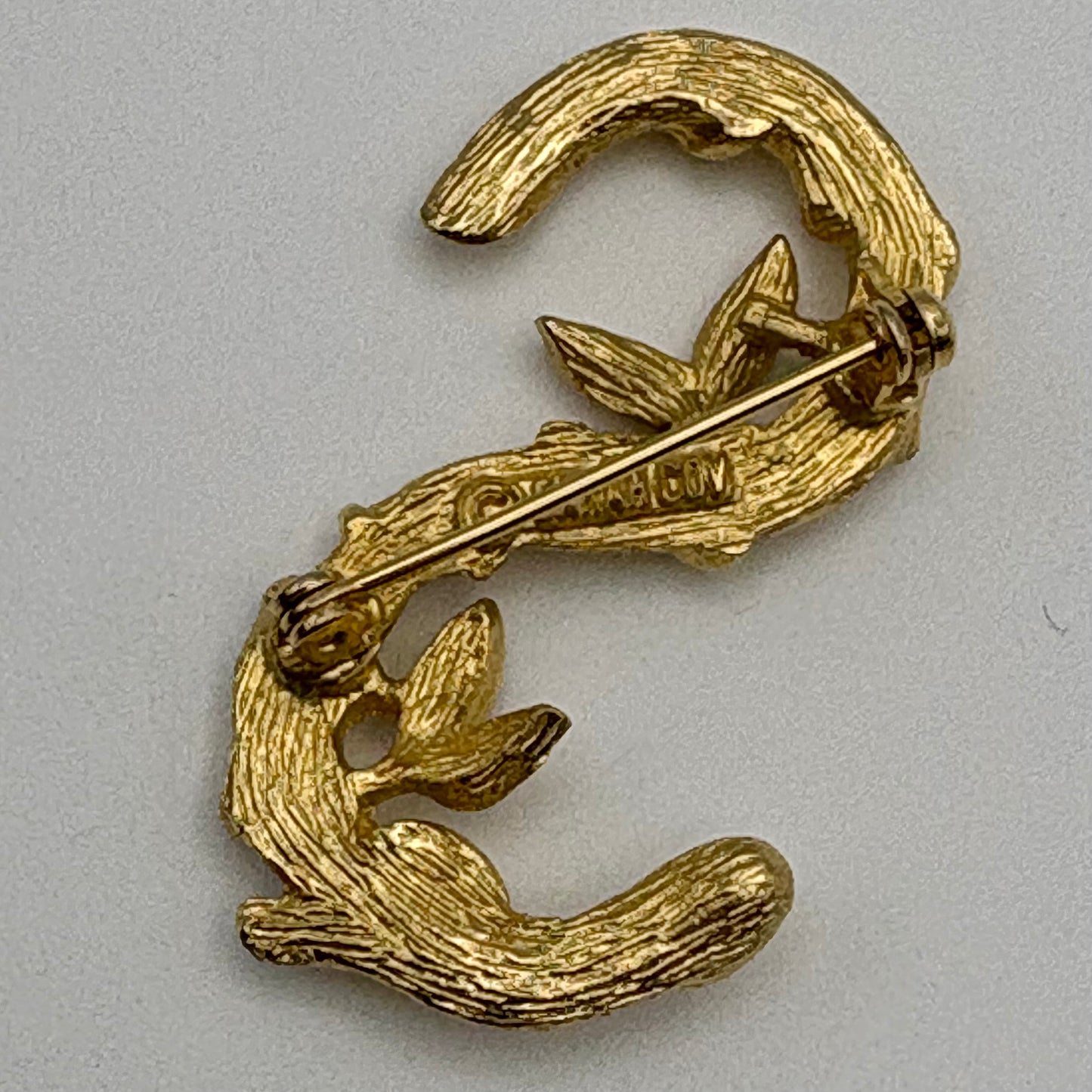 1964 Sarah Coventry Sarah's A.B.C's Brooch- Letter S