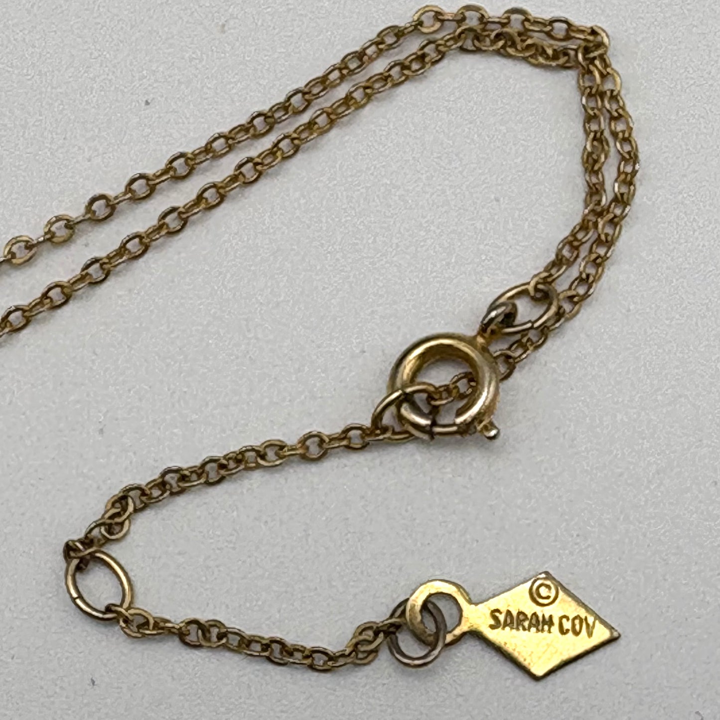 1962 Sarah Covnetry Goin' Steady Necklace