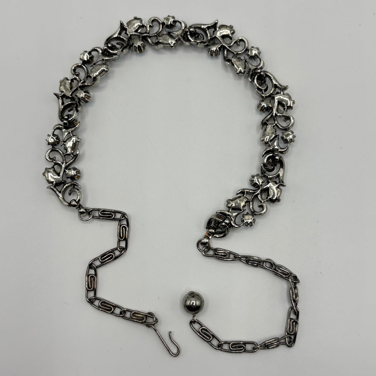 50s/60s Lisner Rhinestone Necklace