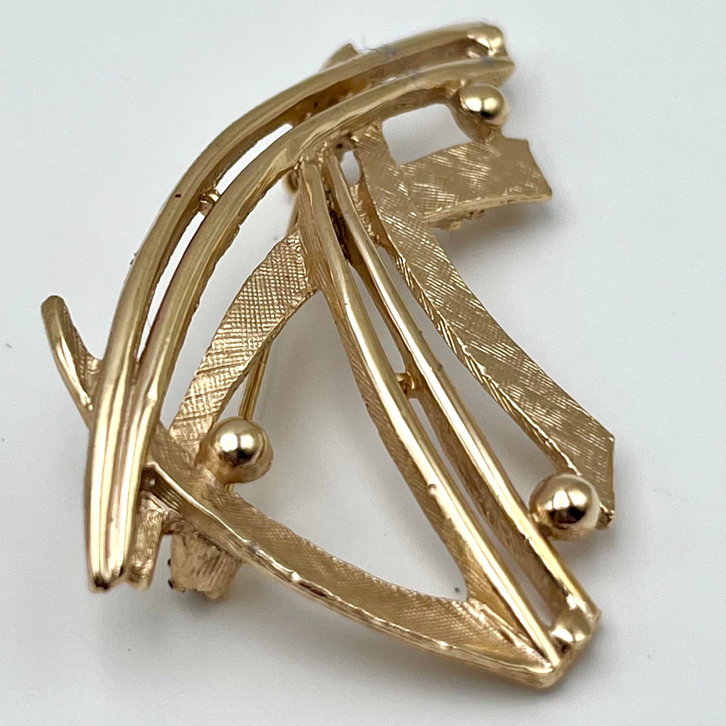 1960s Hedison Abstract Brooch