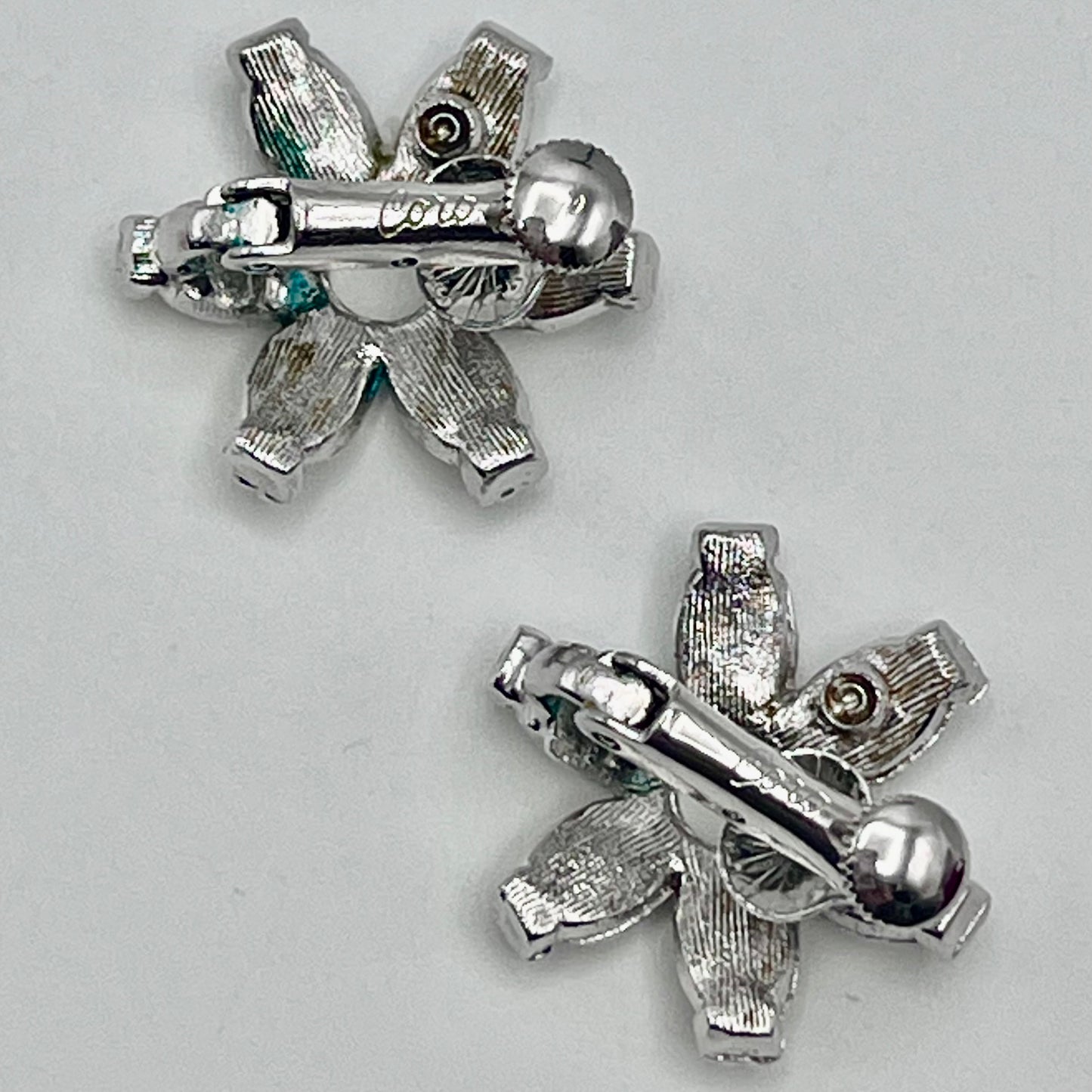 Late 50s/ Early 60s Coro Flower Earrings