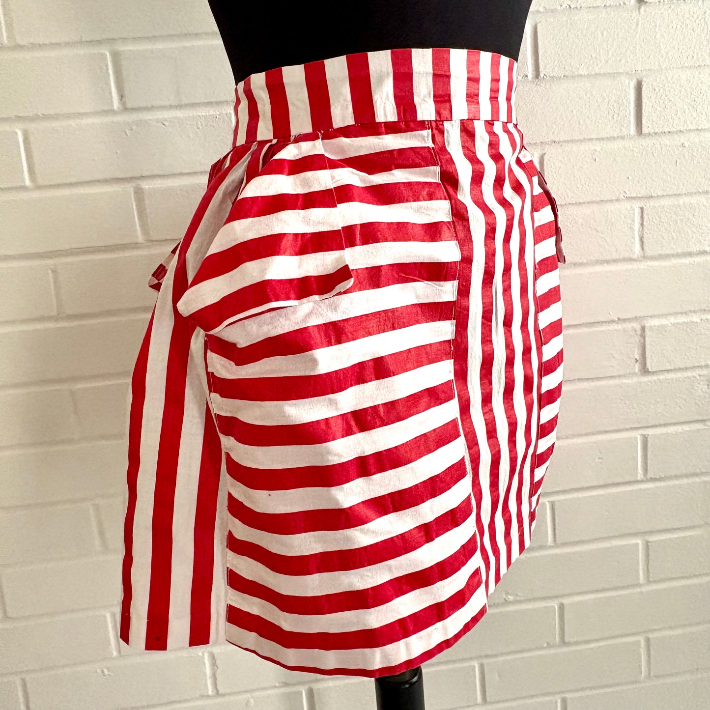 50s/60s Vintage Candy Striped Apron