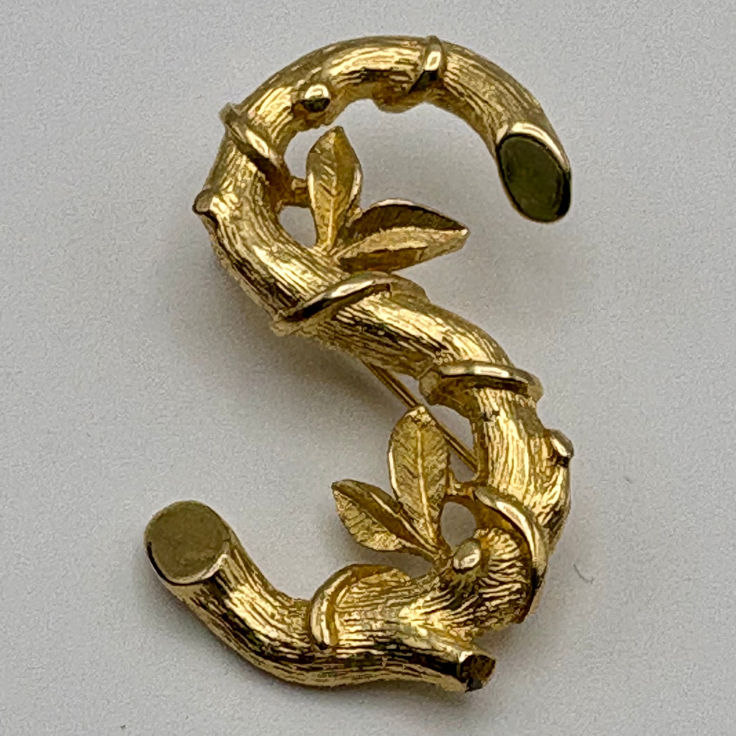 1964 Sarah Coventry Sarah's A.B.C's Brooch- Letter S