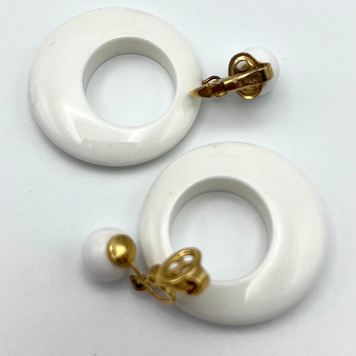 1950s Trifari Crown Clip Earrings