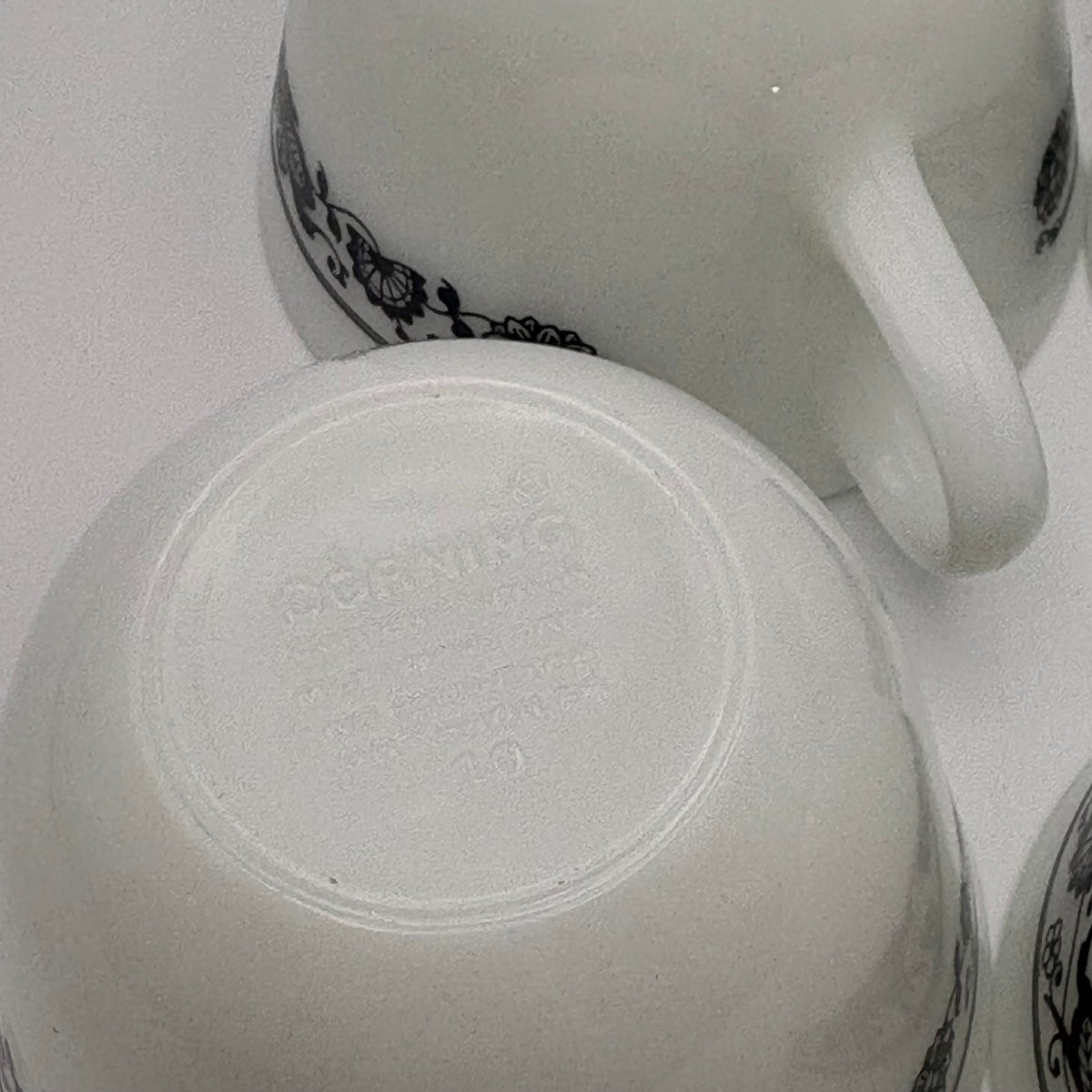 1970s Corning Old Town Tea Cups -Set of 4