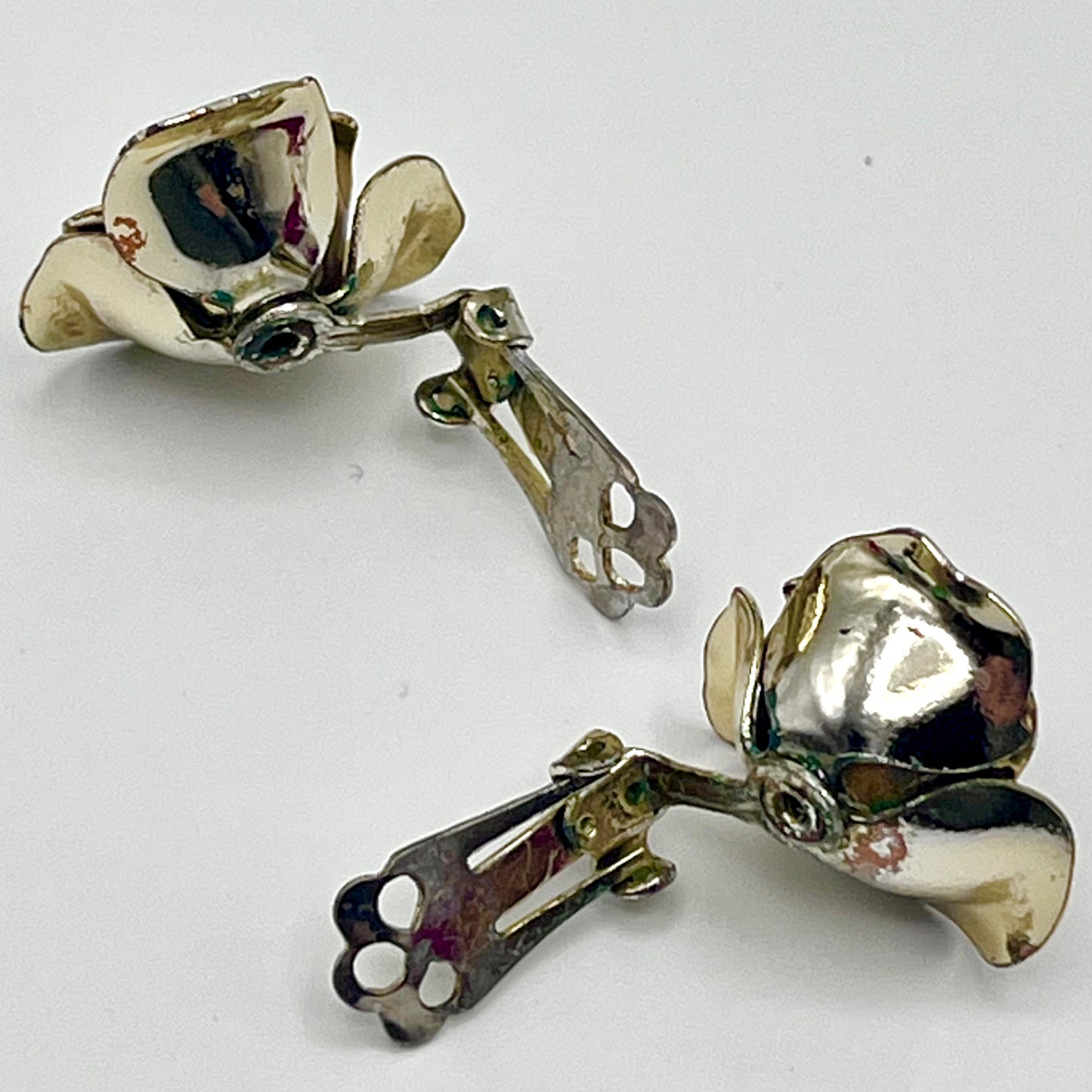 1960s Coro Flower Earrings