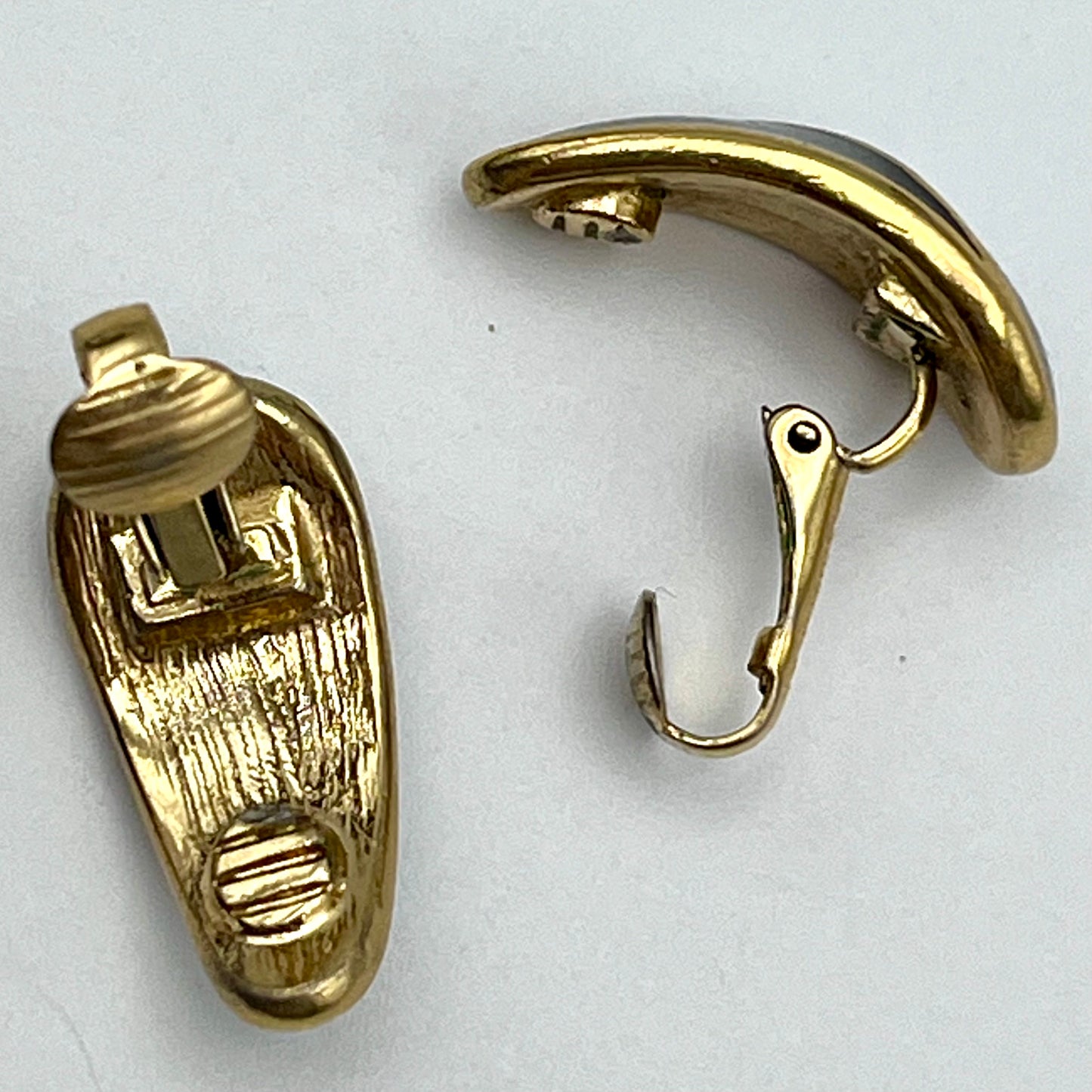 1960s Trifari Crown Earrings