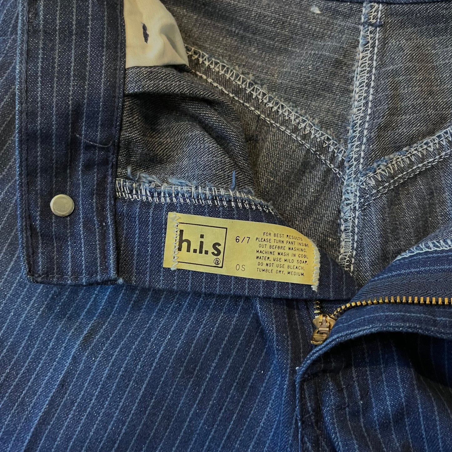 Late 70s / Early 80s New! Chic Baggy by H.I.S Jeans