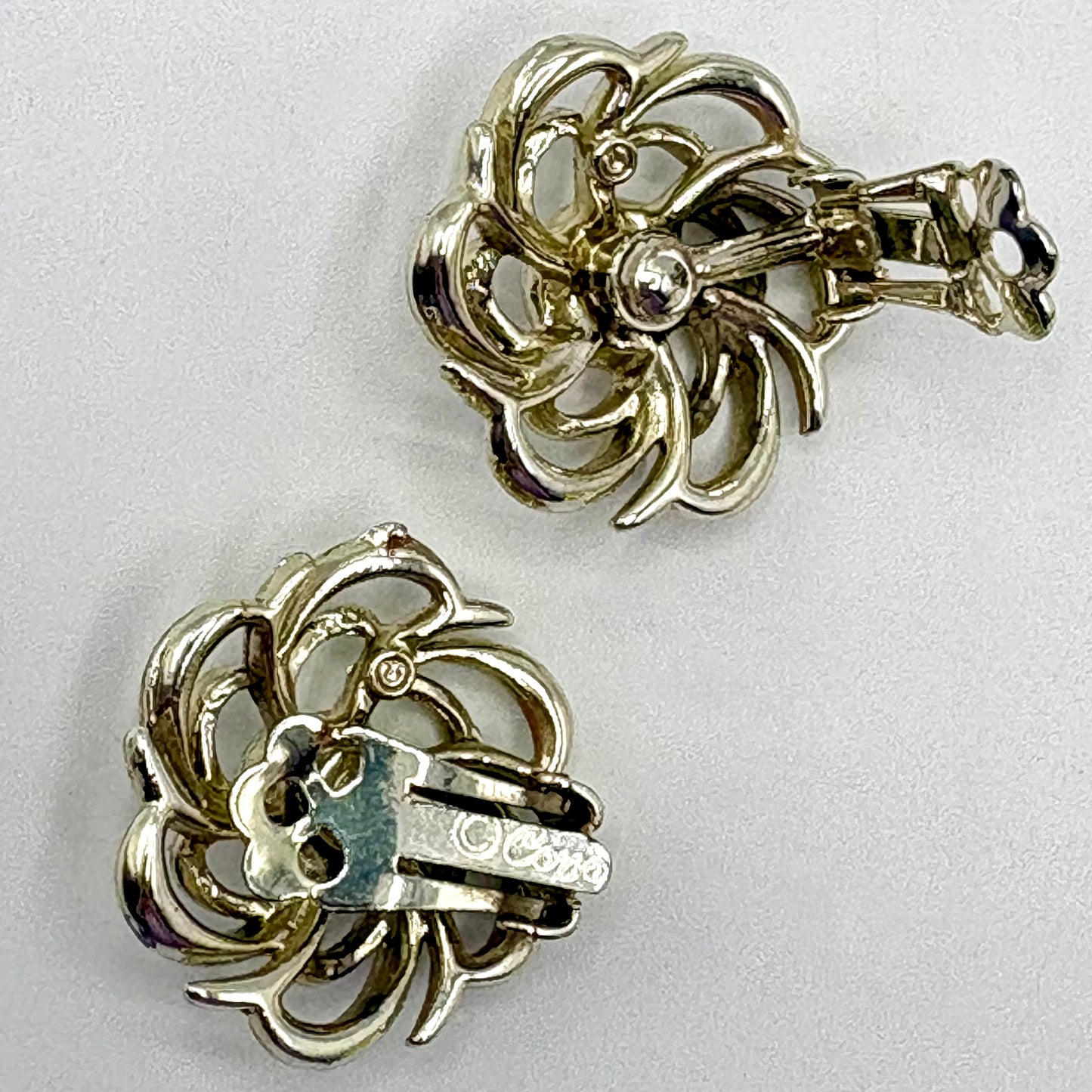 1960s Coro Abstract Earrings