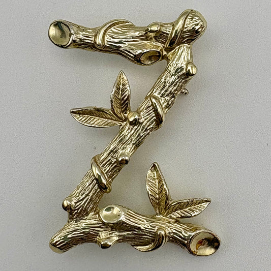 1964 Sarah Coventry Sarah's A.B.C.'s Brooch- Letter Z