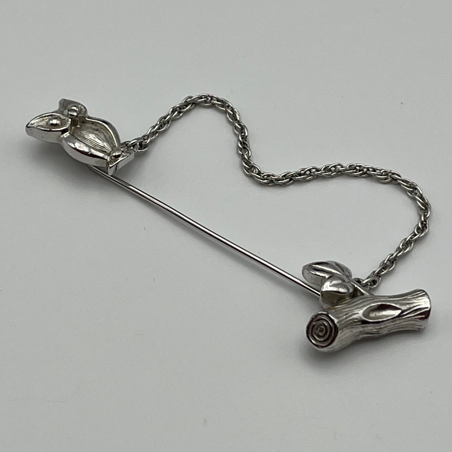 Late 60s Trifari Owl Stick Pin