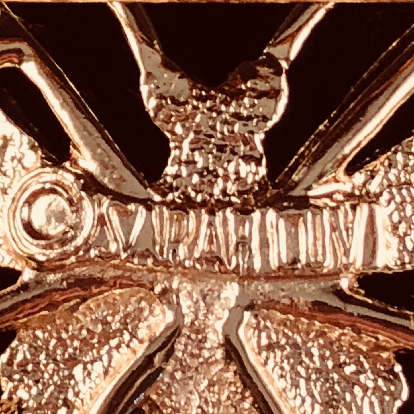 1971 Sarah Coventry Madam Butterfly Gold Brooch - Retro Kandy Vintage