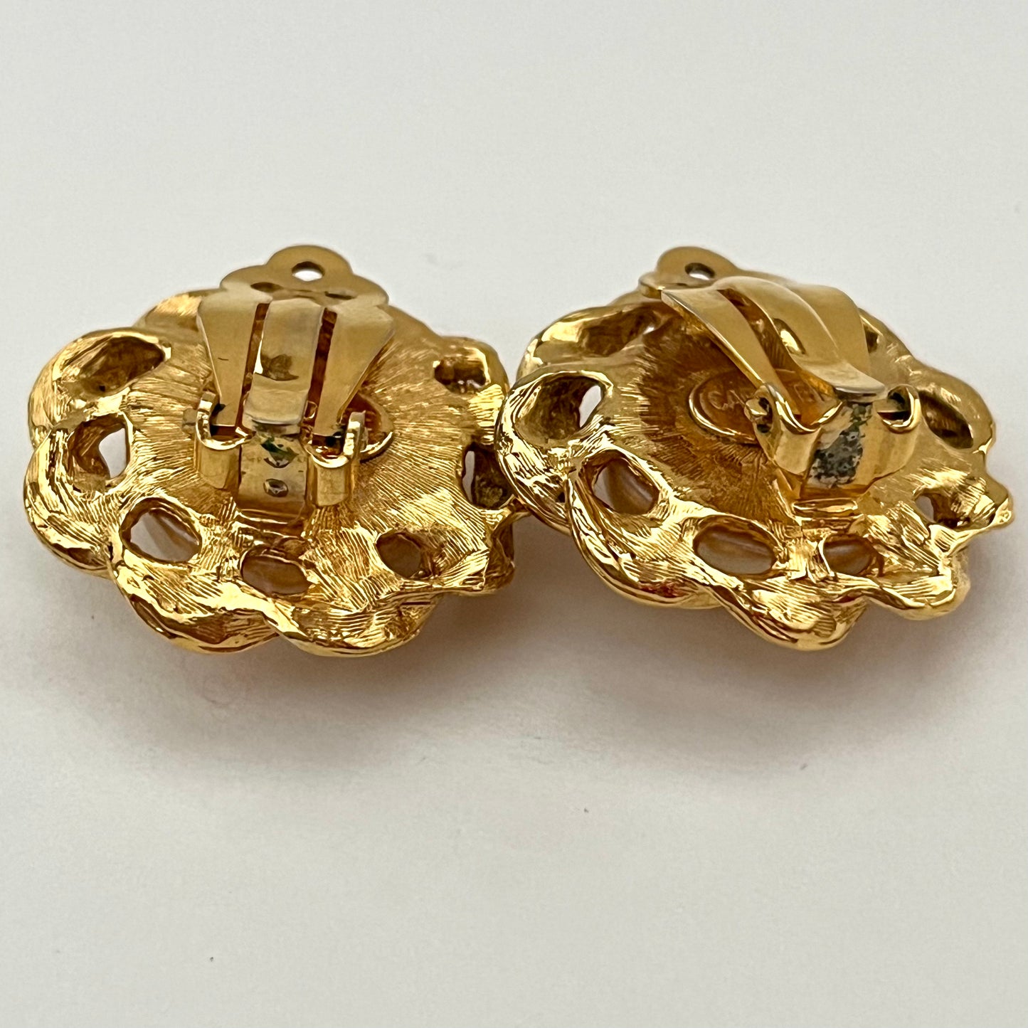 1980s Carolee Clip Earrings