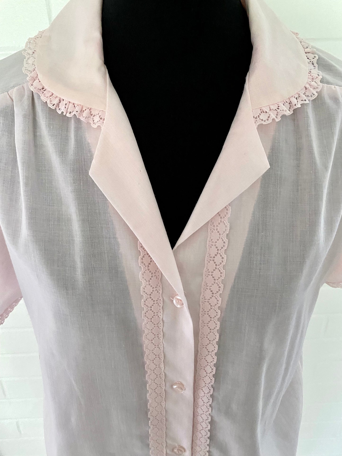 Late 70s/ Early 80s Lucky Winner Blouse
