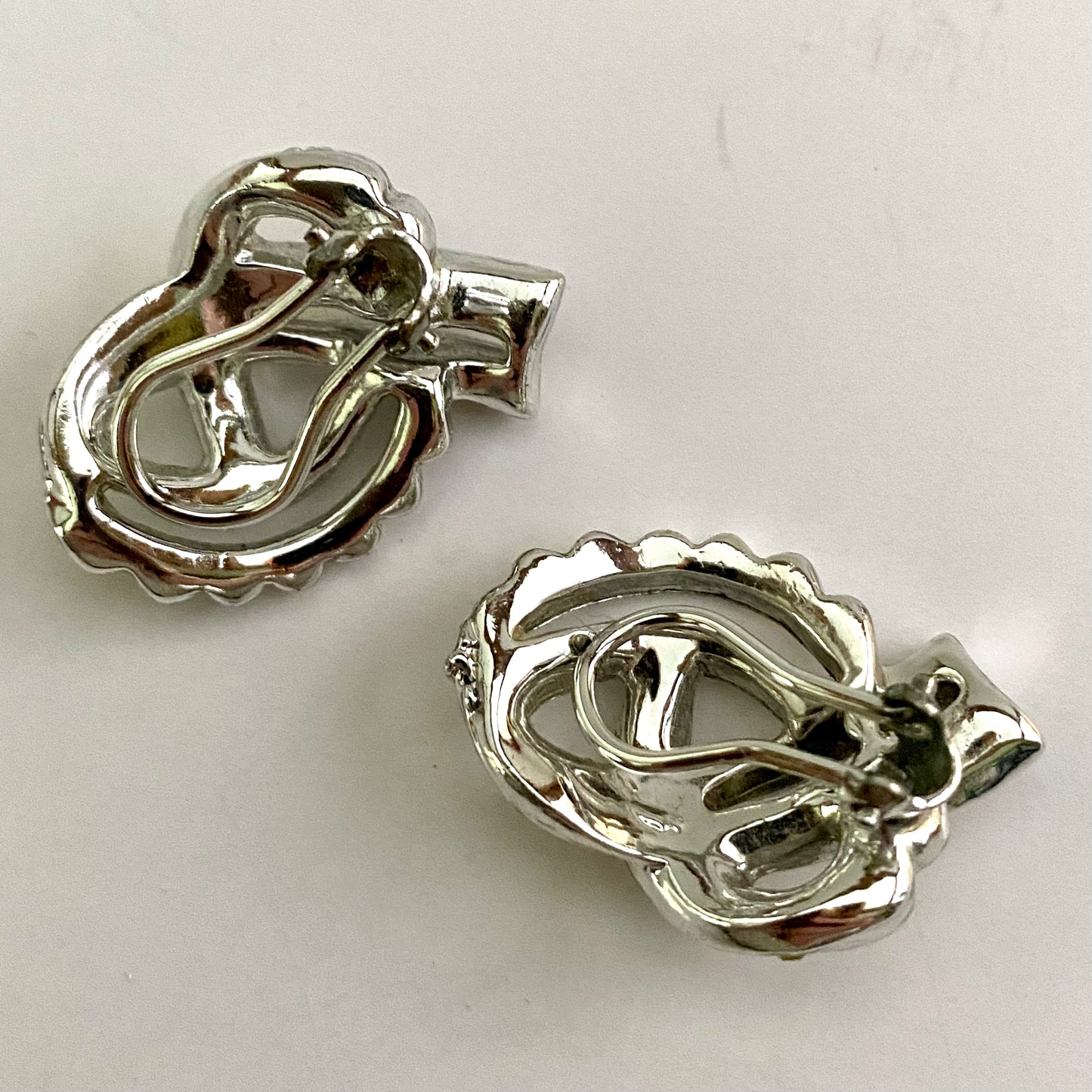 Late 50s/ Early 60s Rhinestone Earrings