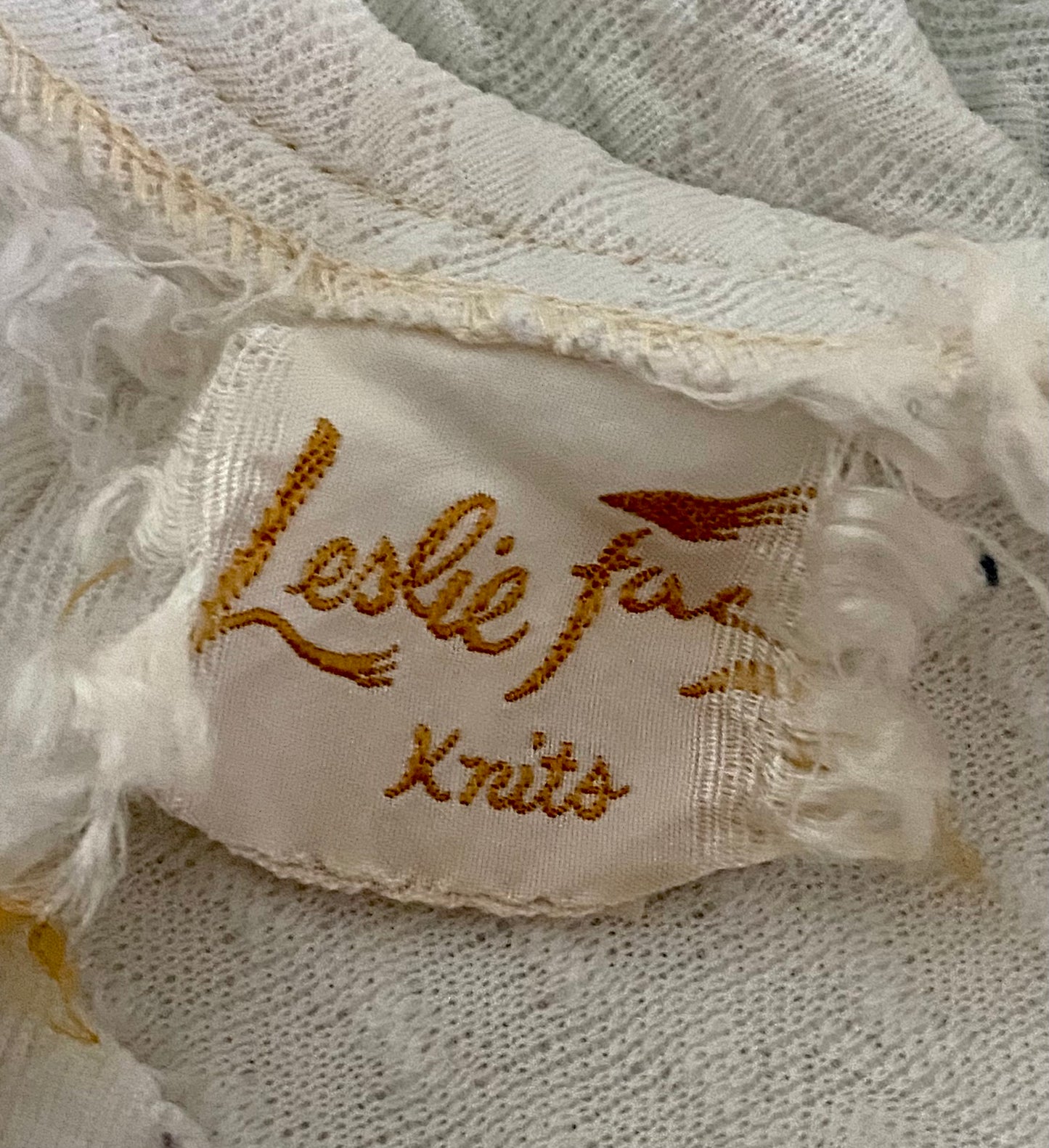 1960s Leslie Fay Knits Dress