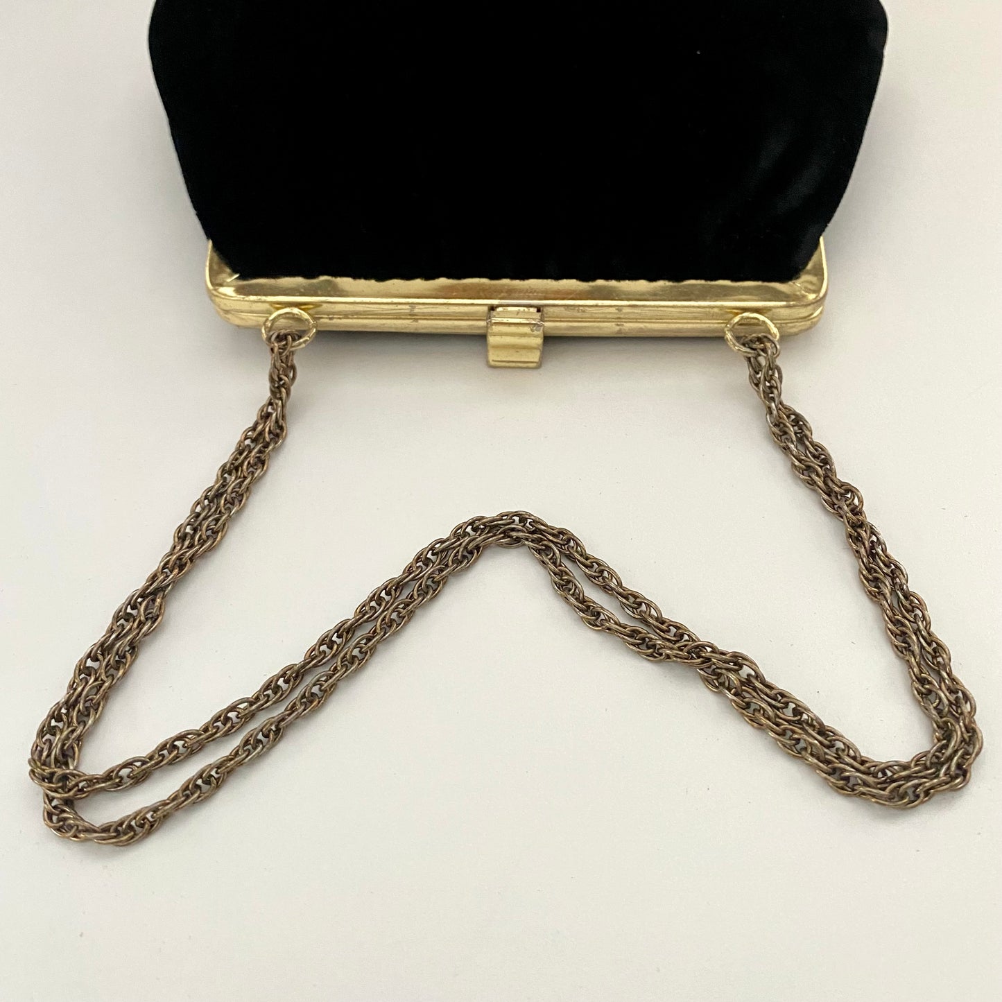 1960s HL Velvet Handbag