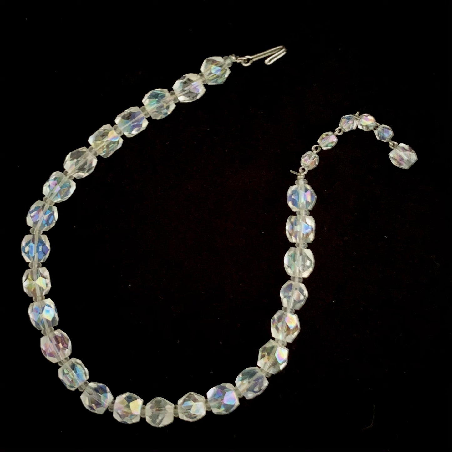 1950s Glass Crystal Necklace
