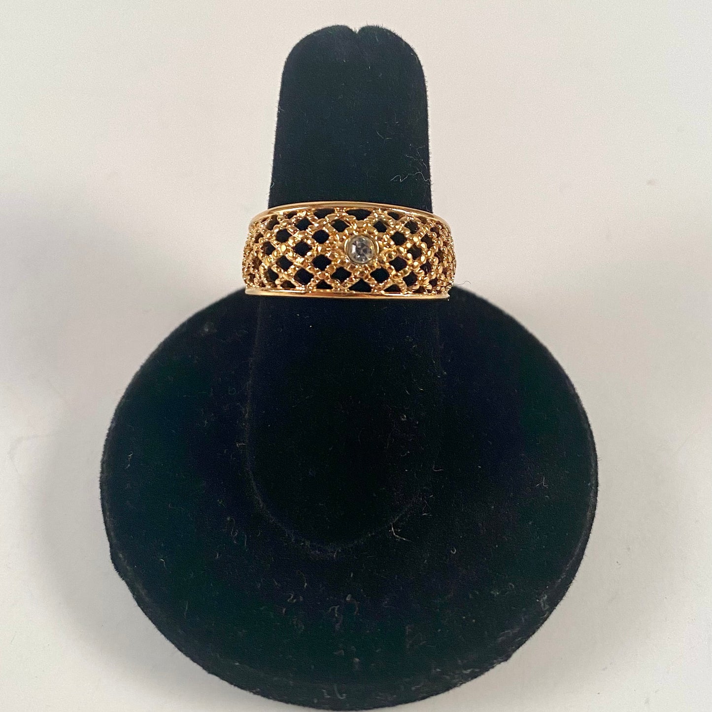 1978 Avon Lattice Lace Ring