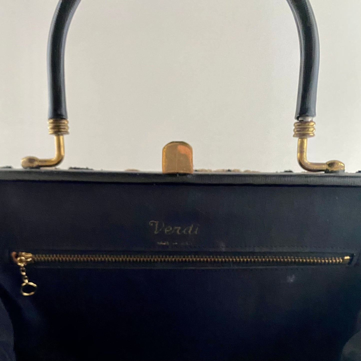 1950s Verdi Tapestry Handbag