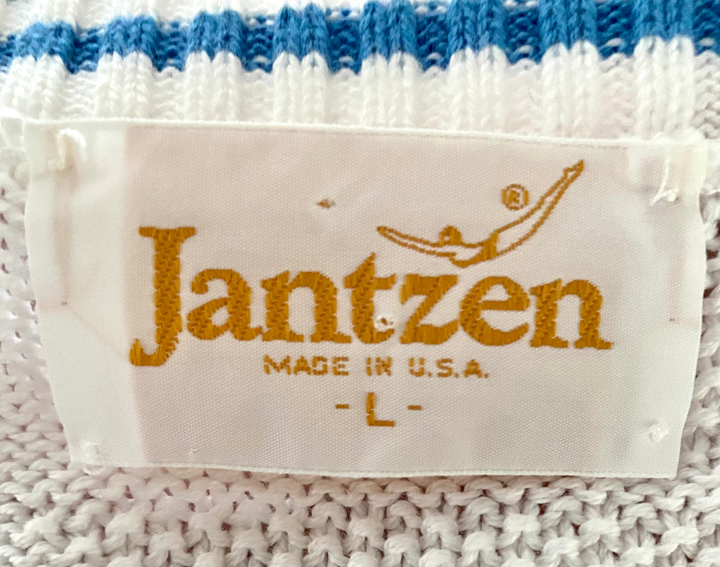 Late 80s Early 90s Jantzen Nautical Sweater