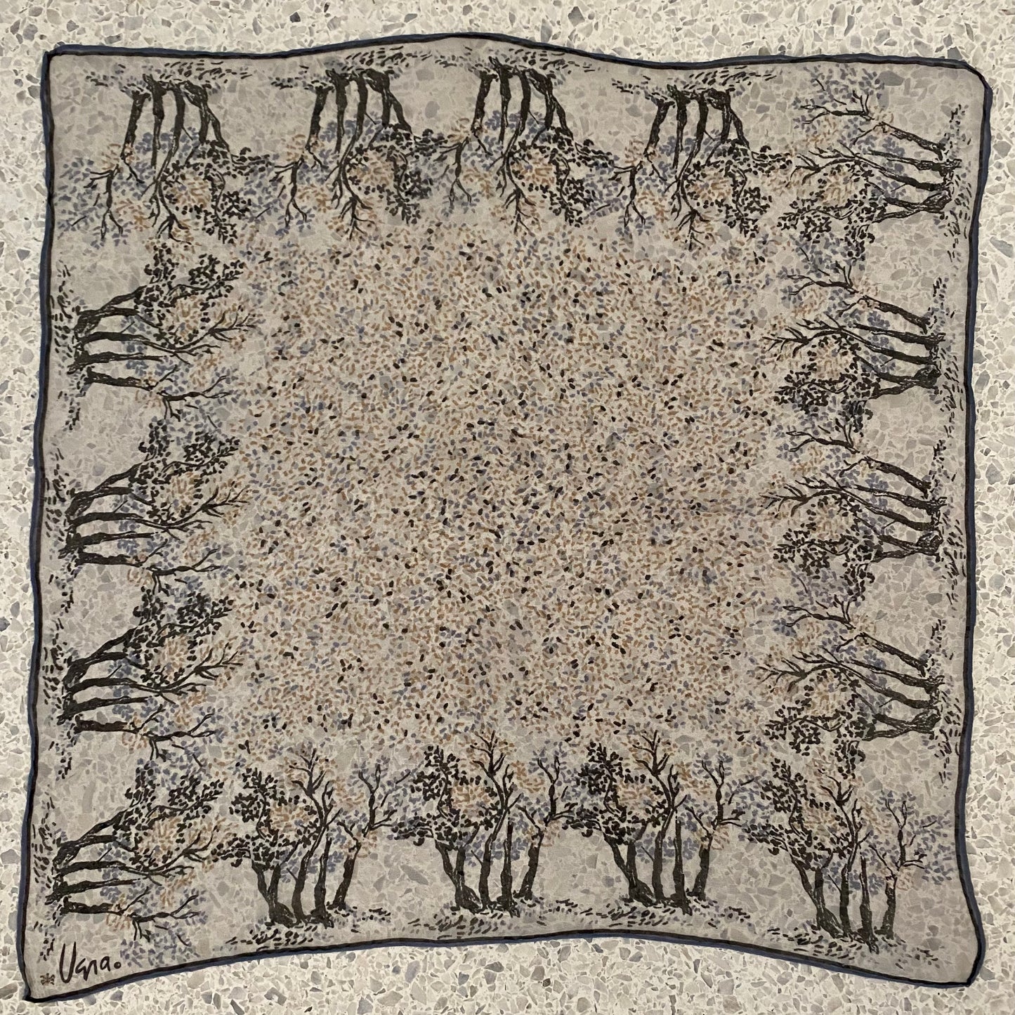 1960s Vera Ladybug Scarf