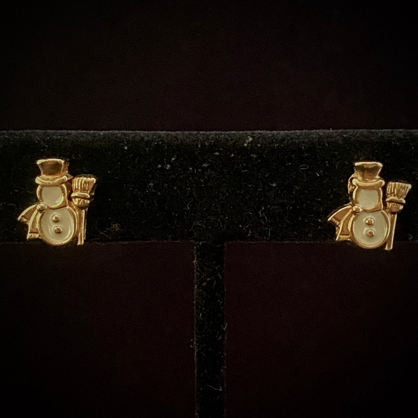 1980 Avon Mr. Snowman Earrings - Retro Kandy Vintage