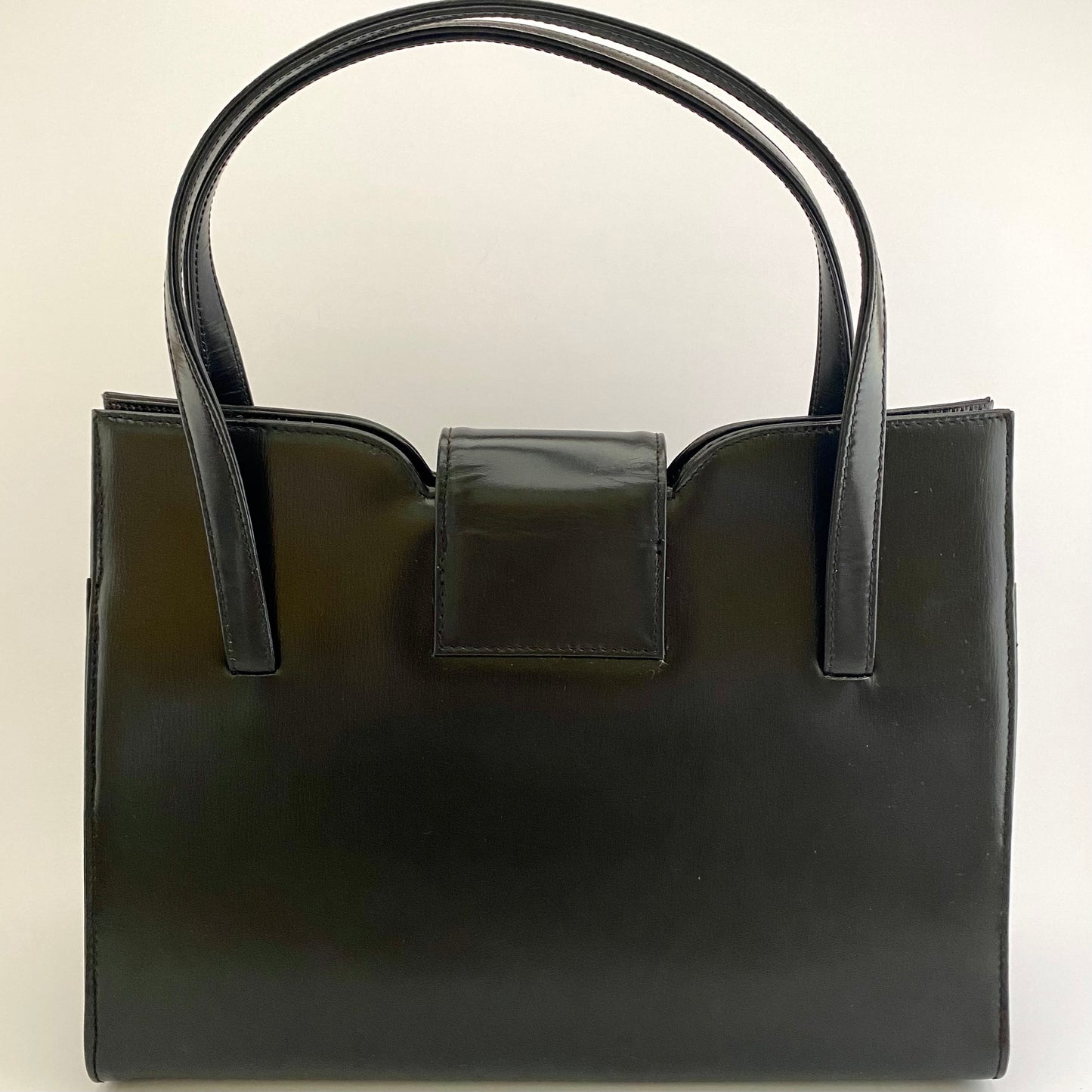 1960s Dofan of France Leather Handbag