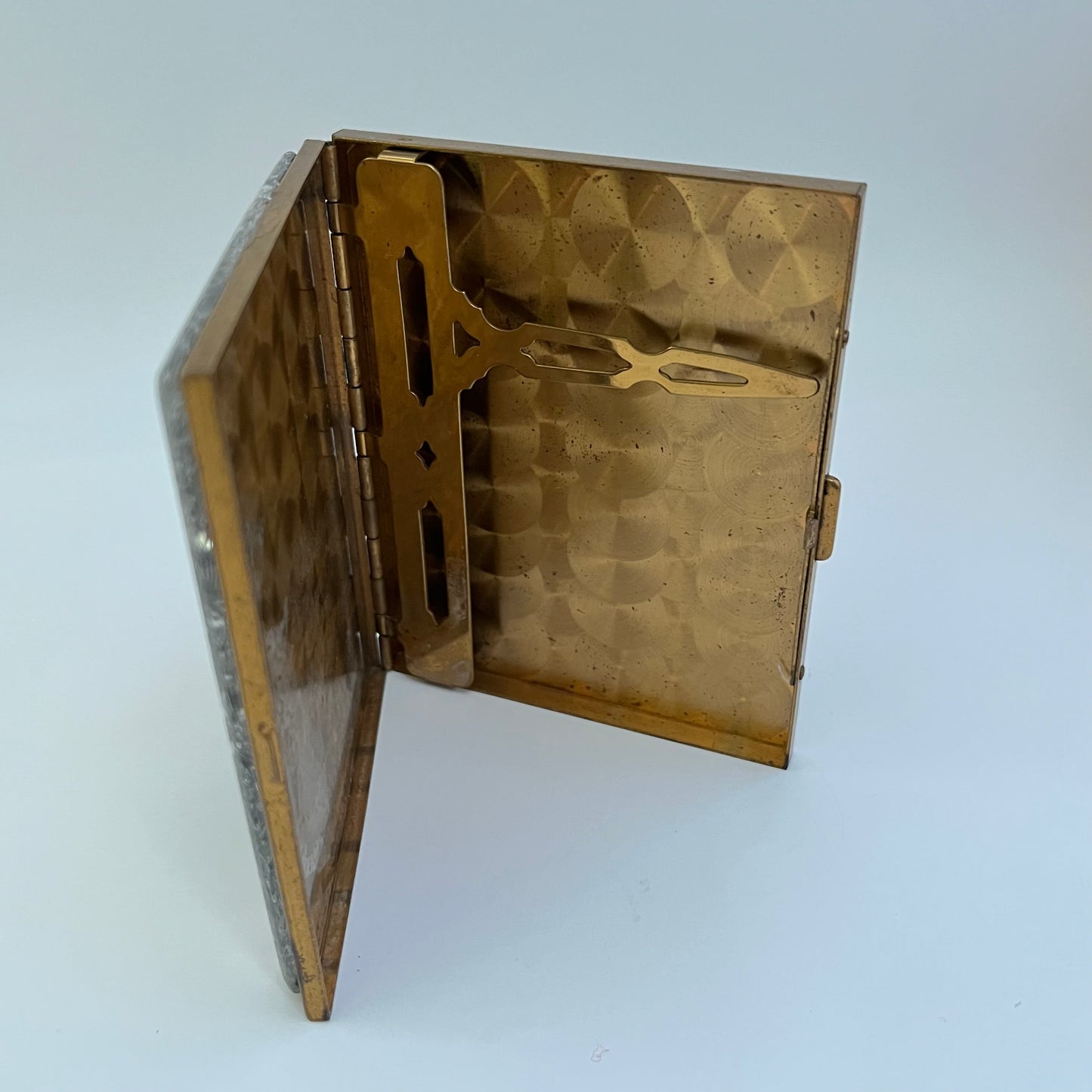 1950s Confetti Lucite Cigarette Case