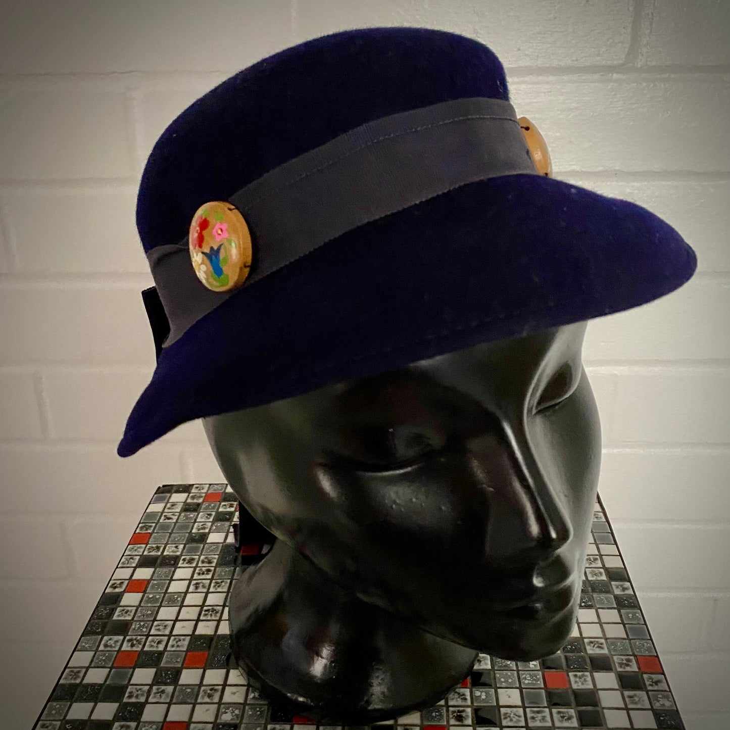 1960s Mr. John Juniorette Bowl Hat