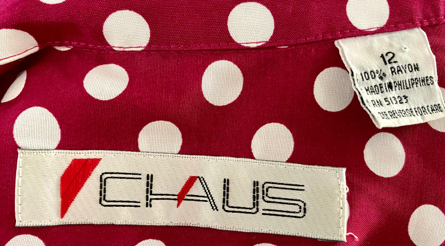 Late 90s/ Early 2000s Chaus Blouse