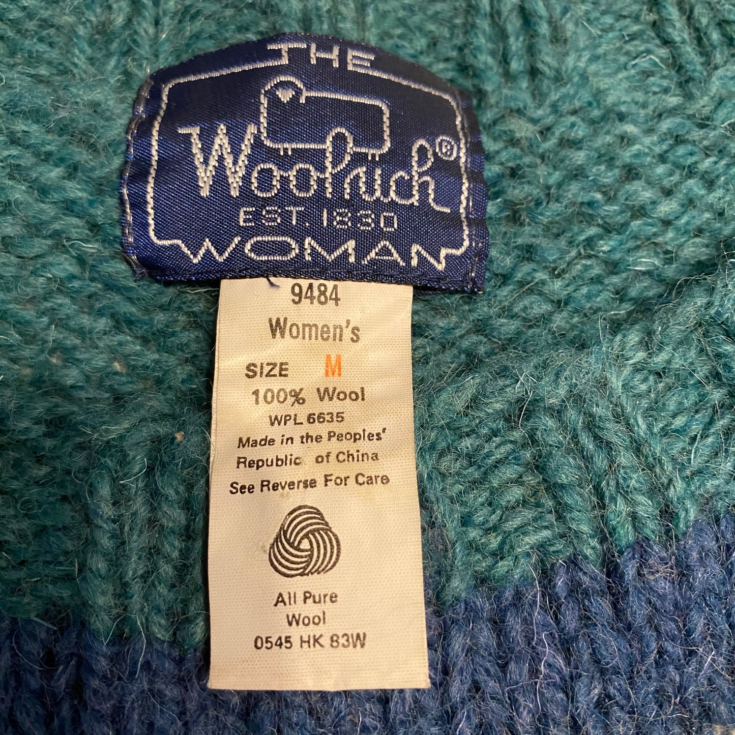 Late 70s/ Early 80s Woolrich Wool Panda Sweater