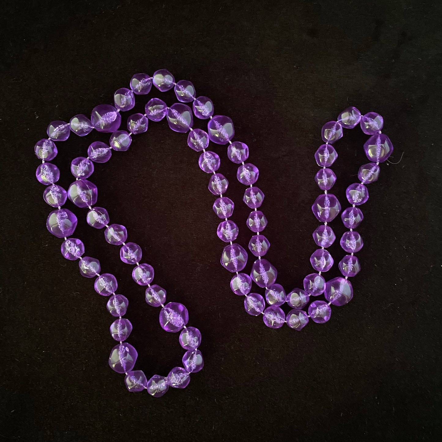 1987 Avon Purple Dawn Necklace - Retro Kandy Vintage