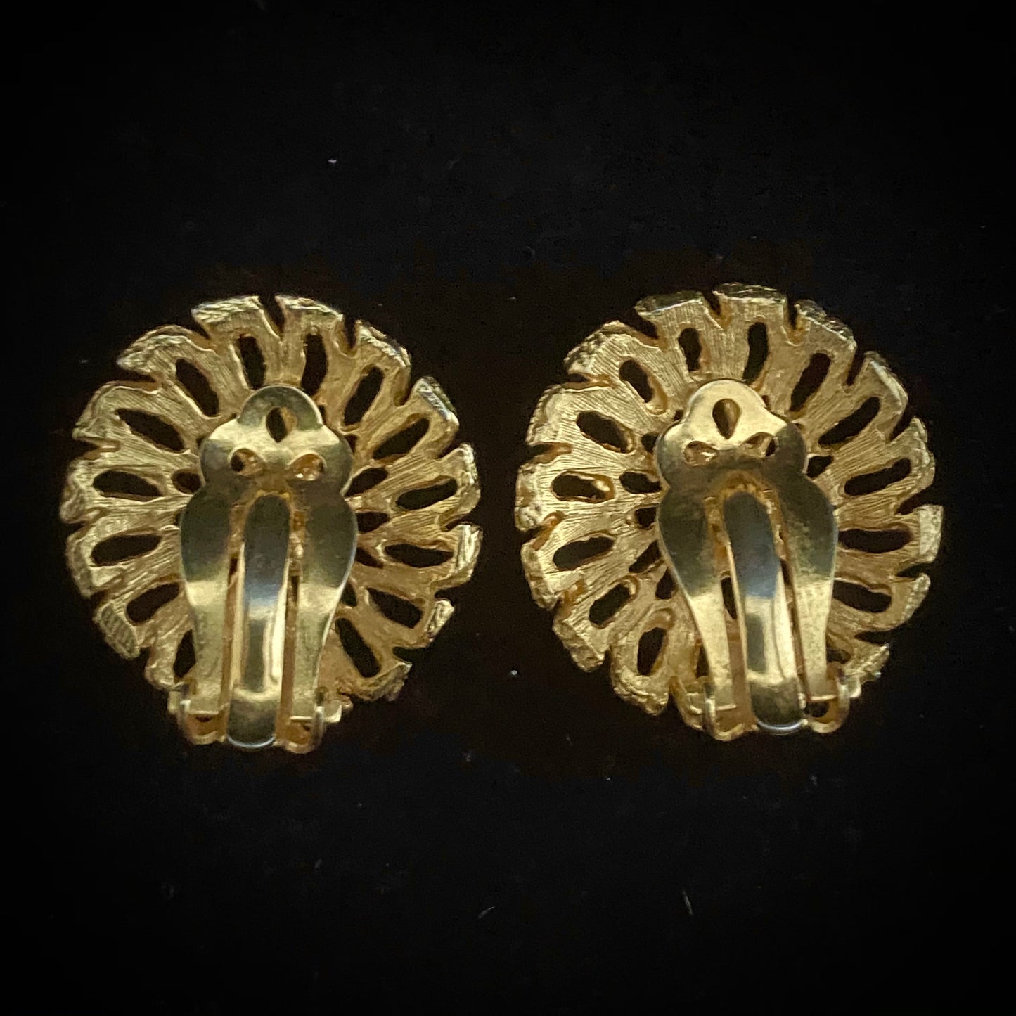 1960s Celebrity N.Y. Floral Earrings