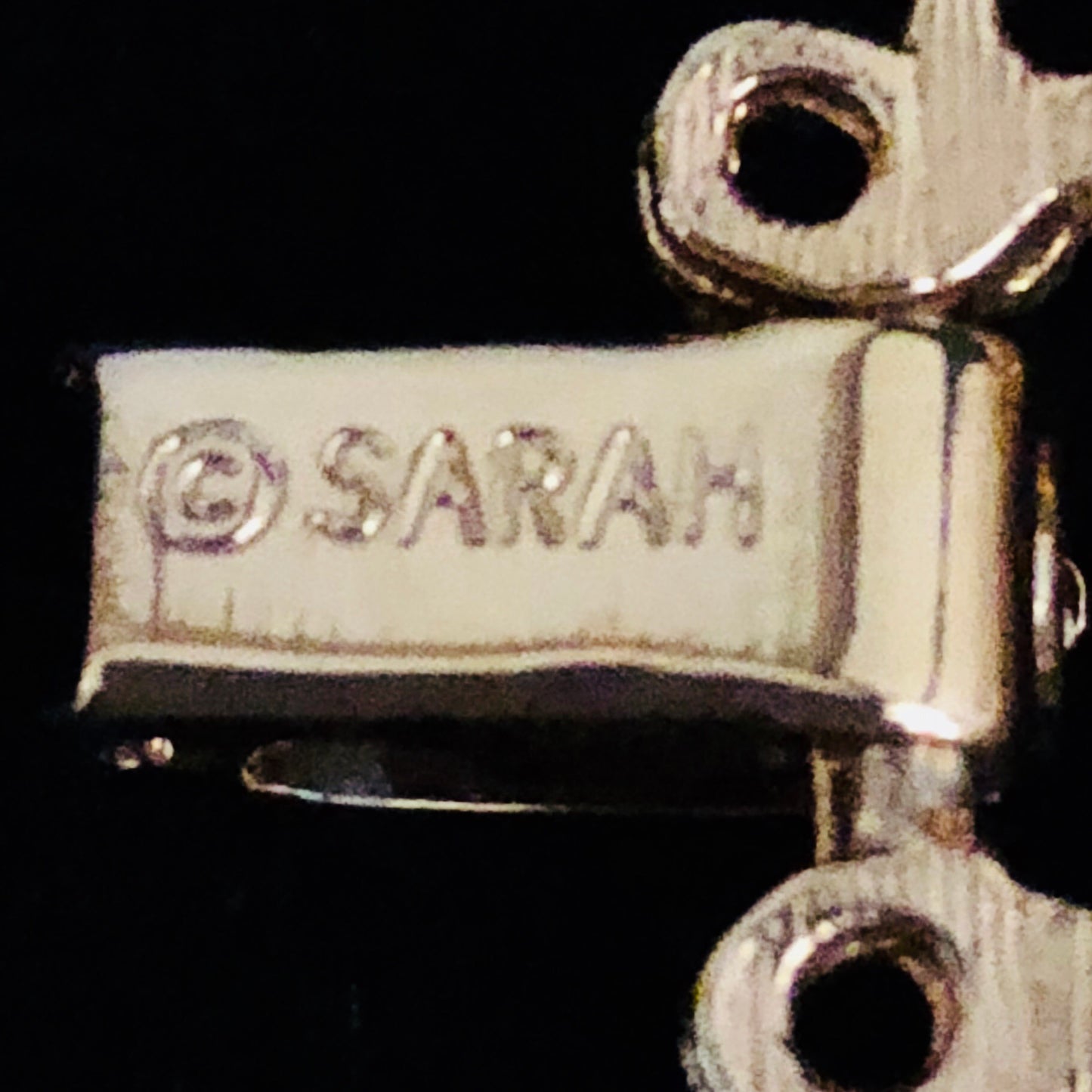 1975 Sarah Coventry Victorian Blue Bracelet - Retro Kandy Vintage