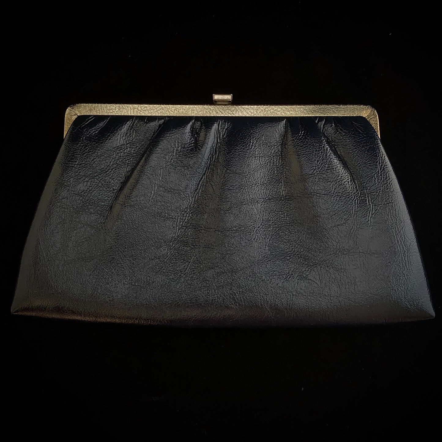 1960s Navy HL Clutch - Retro Kandy Vintage