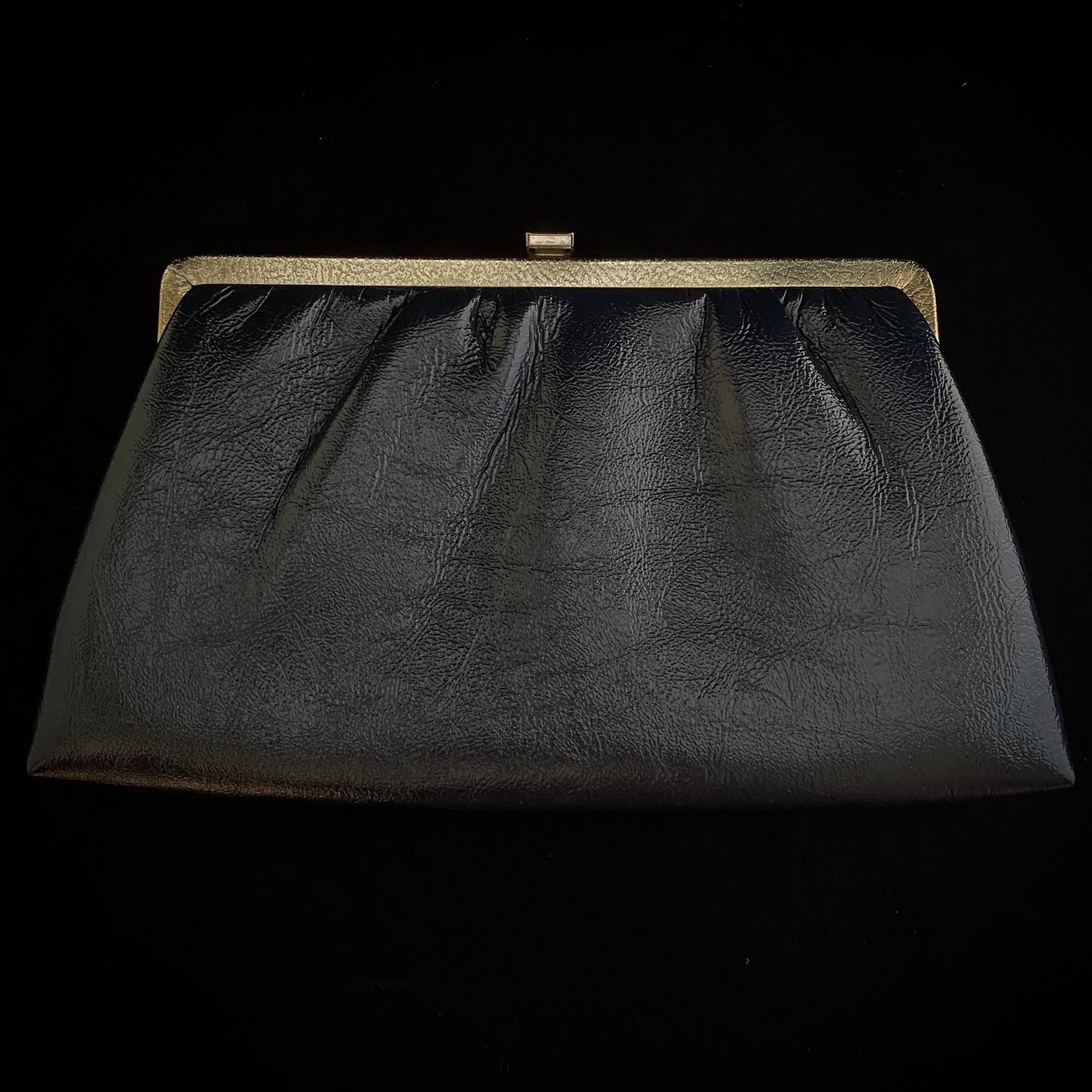 1960s Navy HL Clutch - Retro Kandy Vintage