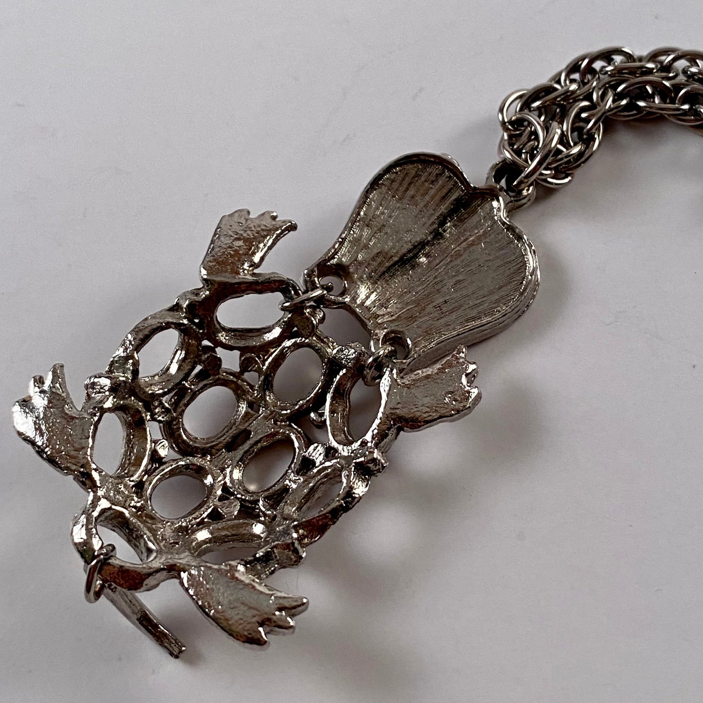 Late 60s/ Early 70s Articulated Turtle Pendant Necklace