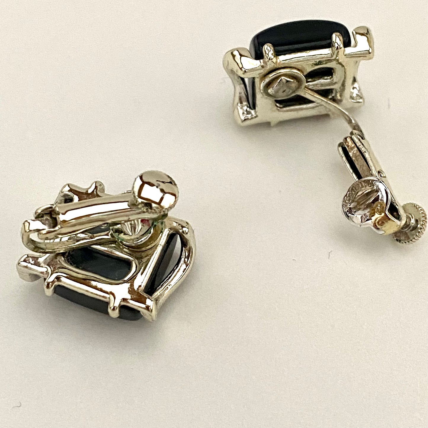 Late 50s/ Early 60s Coro Lucite Earrings