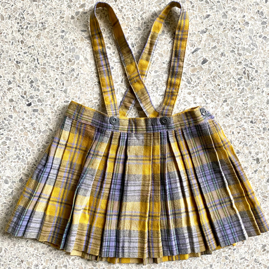 1960s Children’s Pleated Suspender Skirt