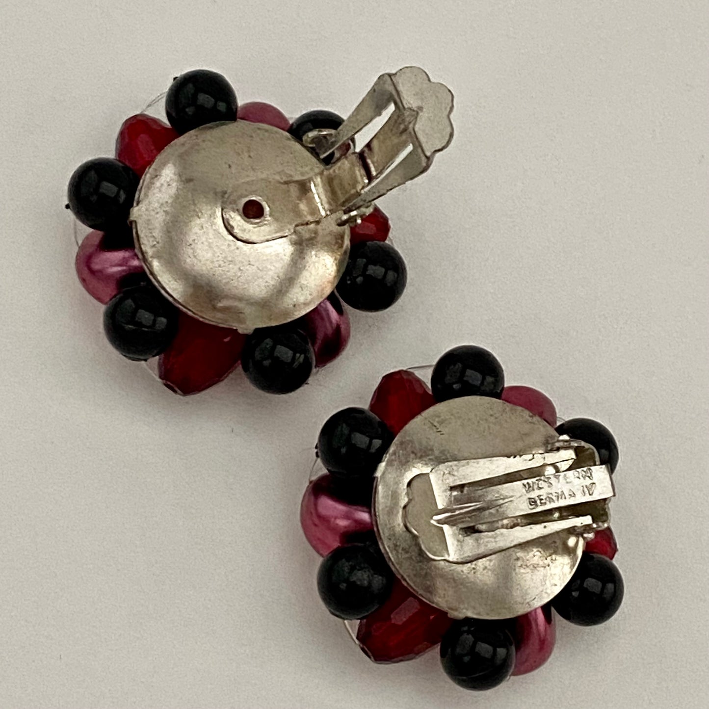 1960s Western Germany Bead Earrings