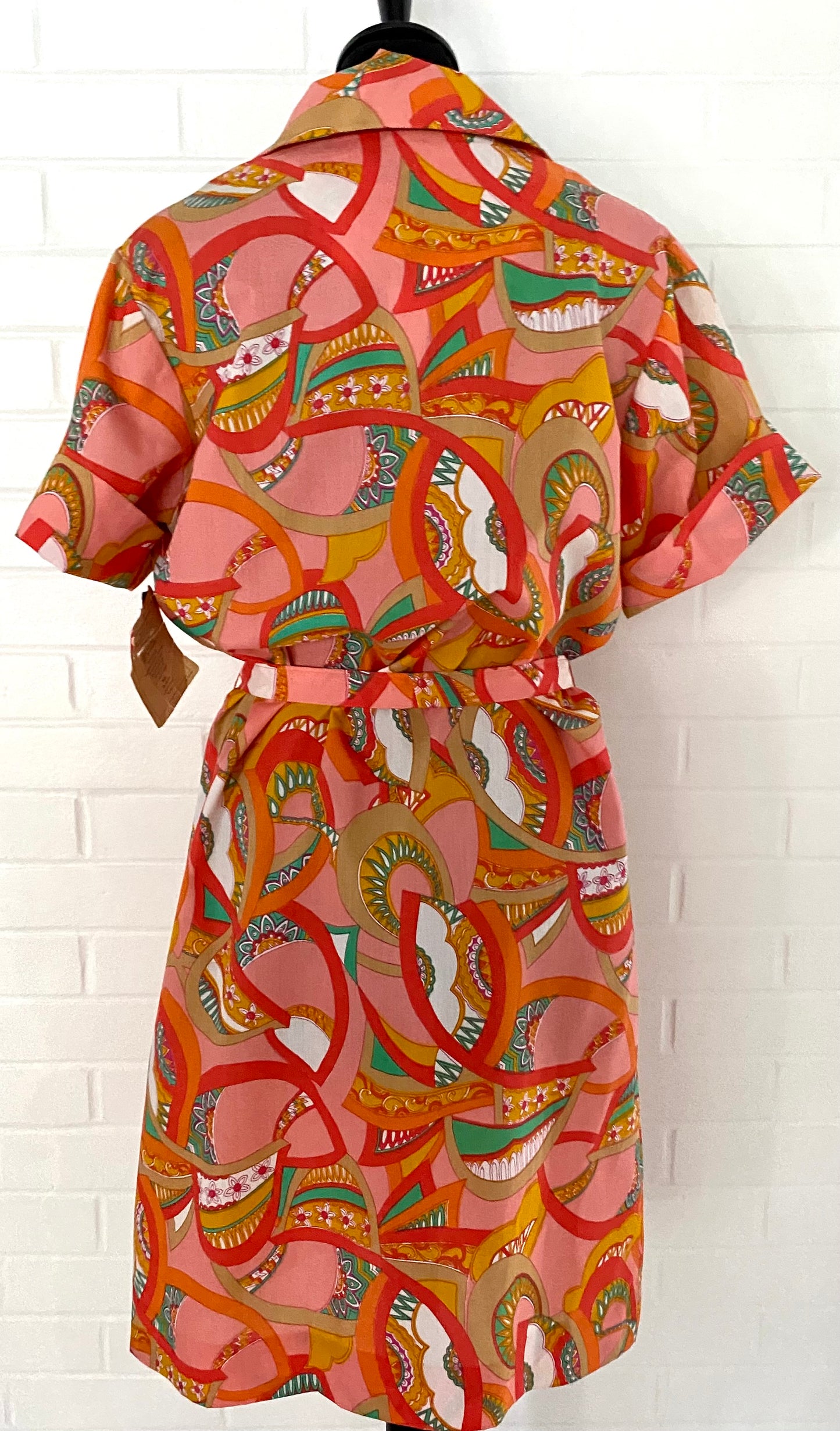 1960s Forever Priest By Peggy Gee Shirt Dress