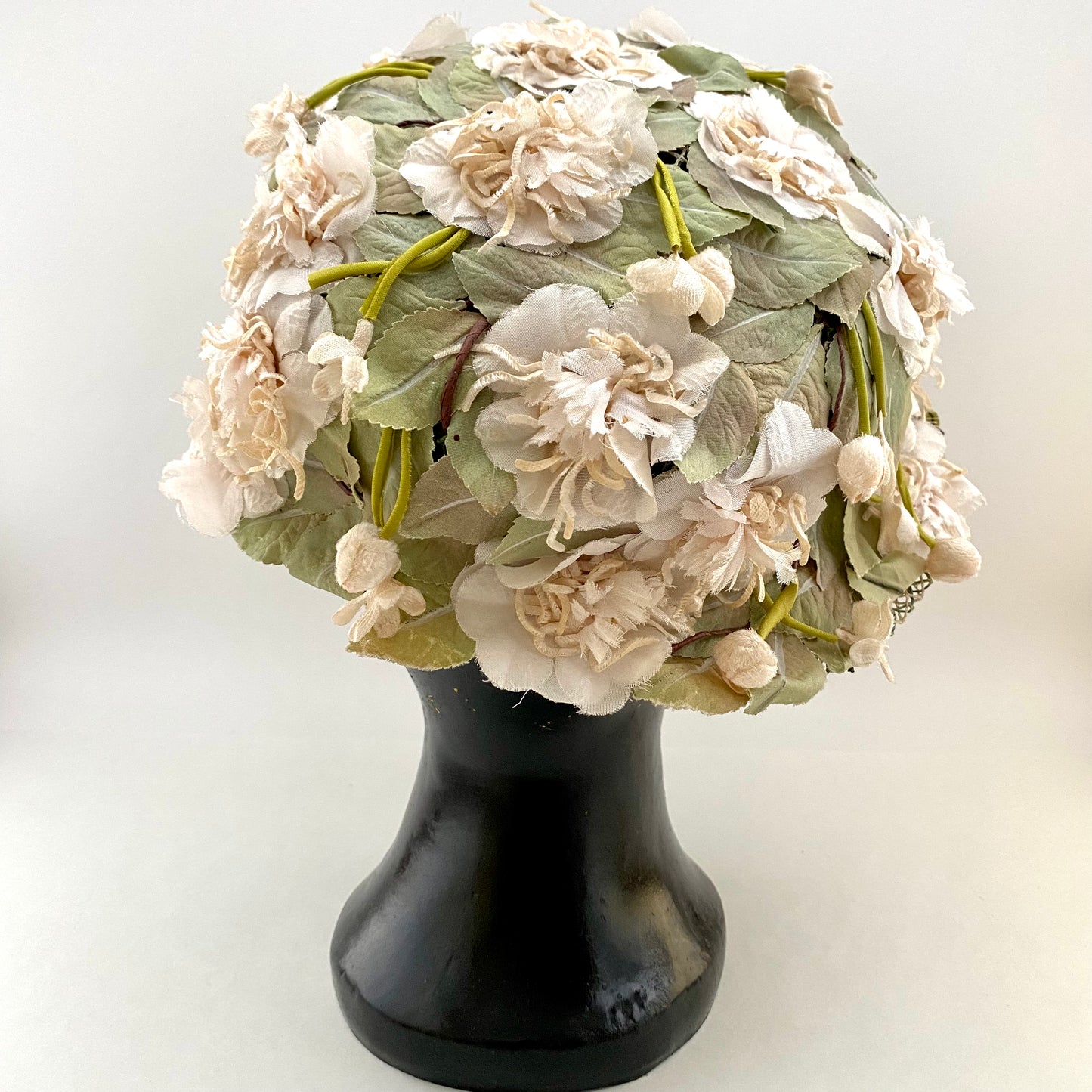 Late 50s/ Early 60s Amy, New York Flower Hat