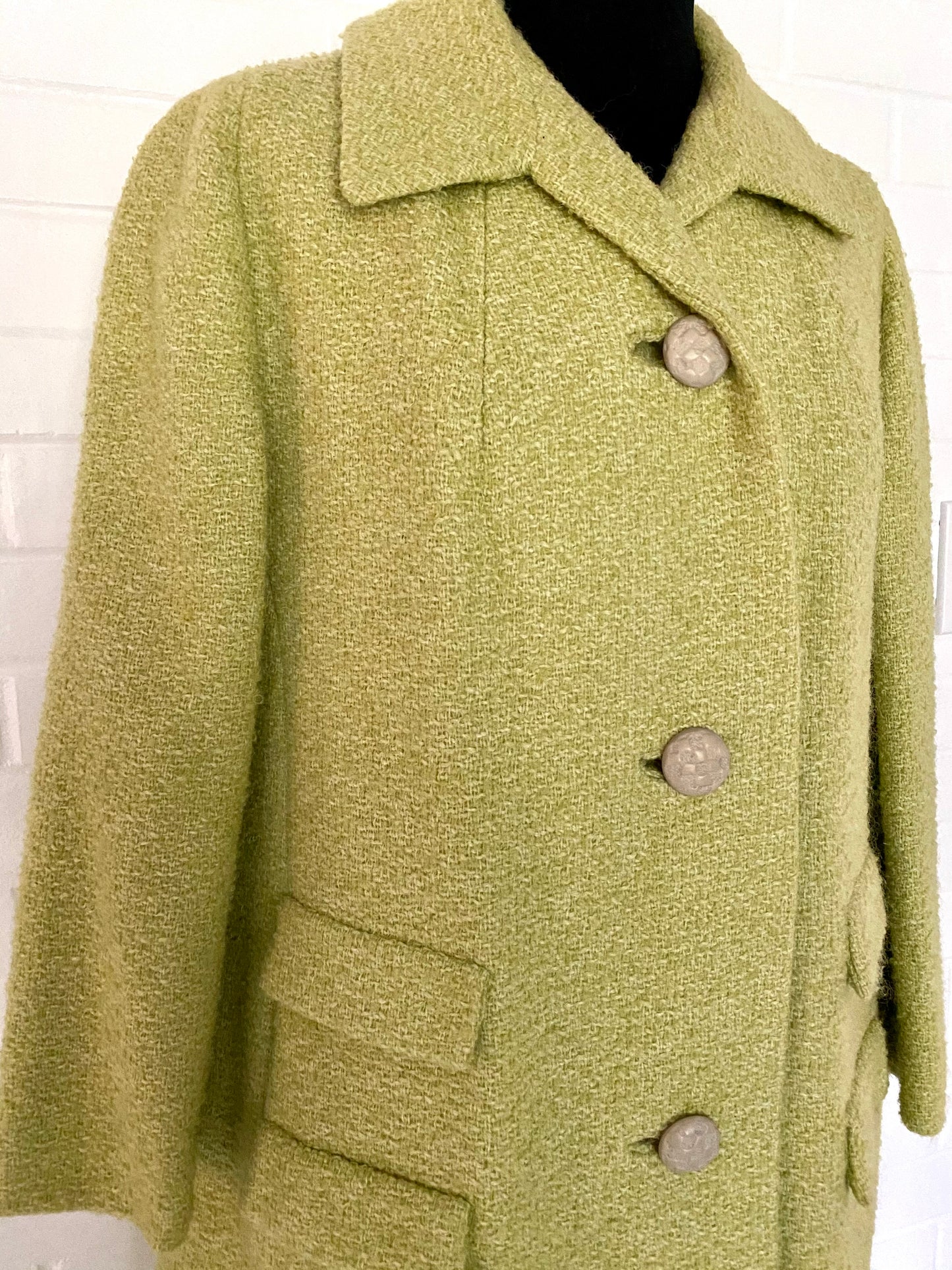 1960s Mint Green Coat