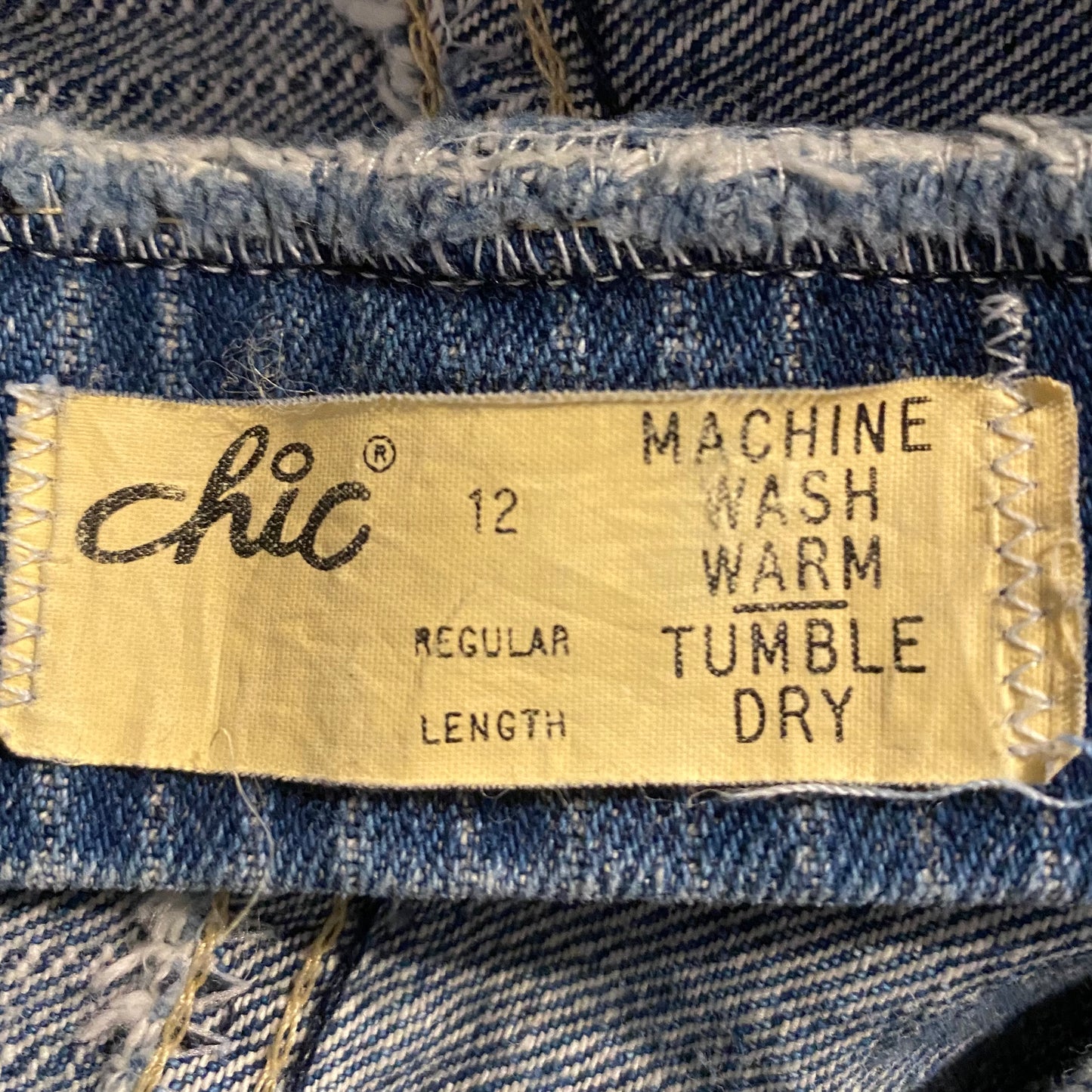 1980s Chic, Sunset Blues Denim Jeans