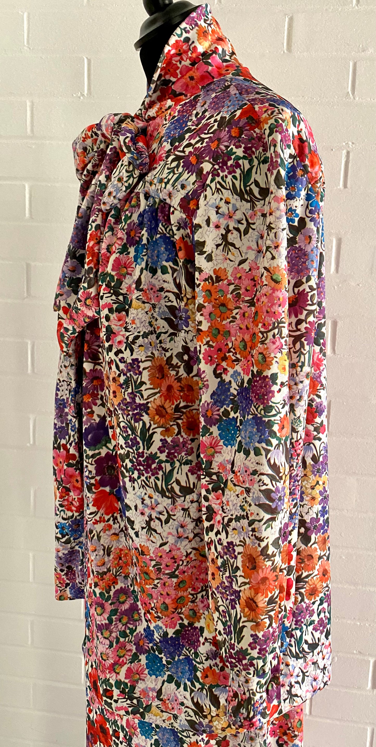 Late 60s/ Early 70s Pyrnts By Bleeker Street, 2 Piece Maxi Dress Set